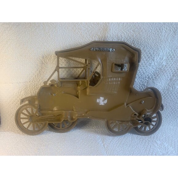Burwood Co Antique 3D Blue Model-T Car Wall Art Plaque Model #2028-1 Vintage - Picture 7 of 10